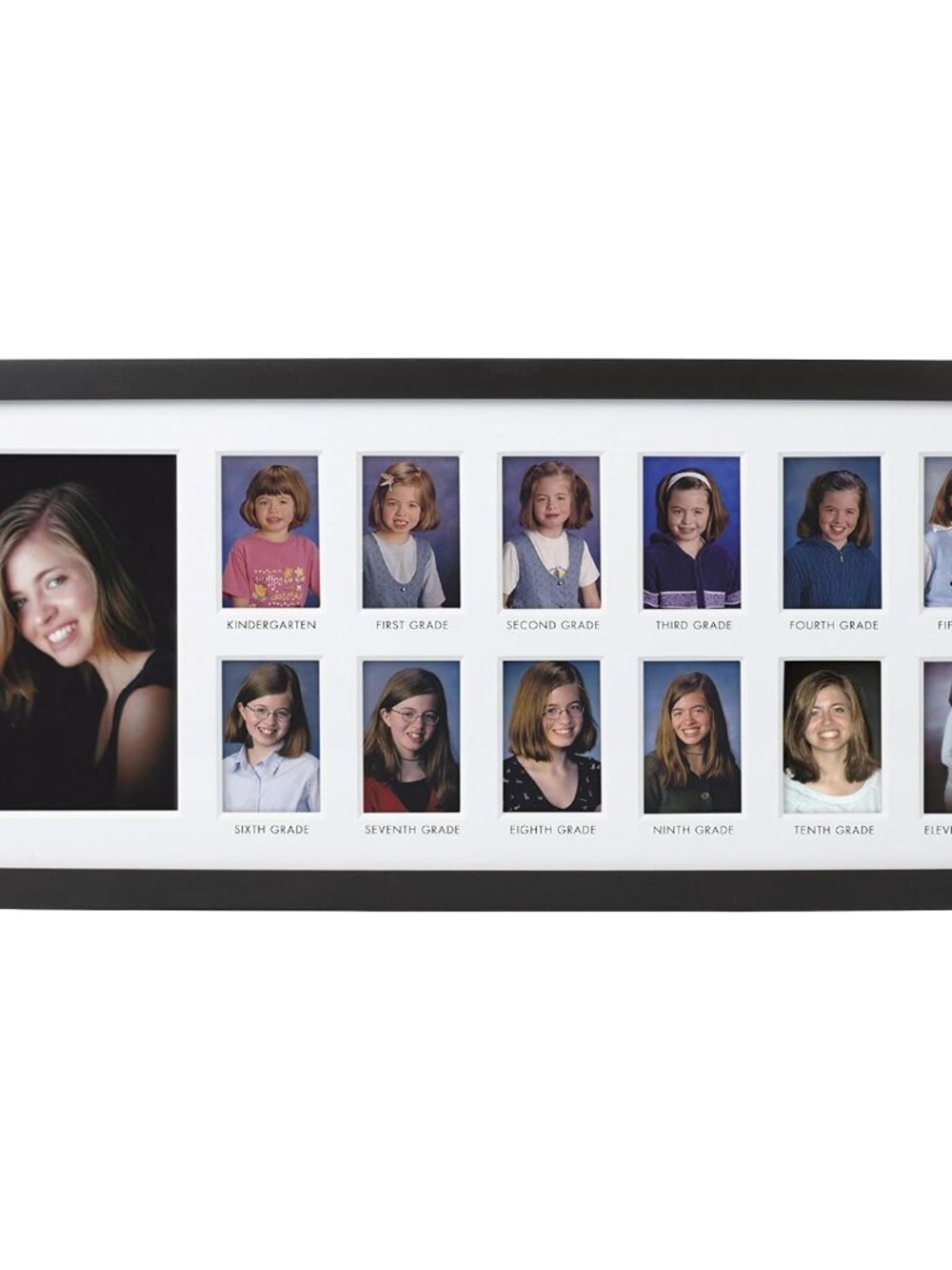 School Years Graduation Frame, K-12 Photo Collage Photo Frame
